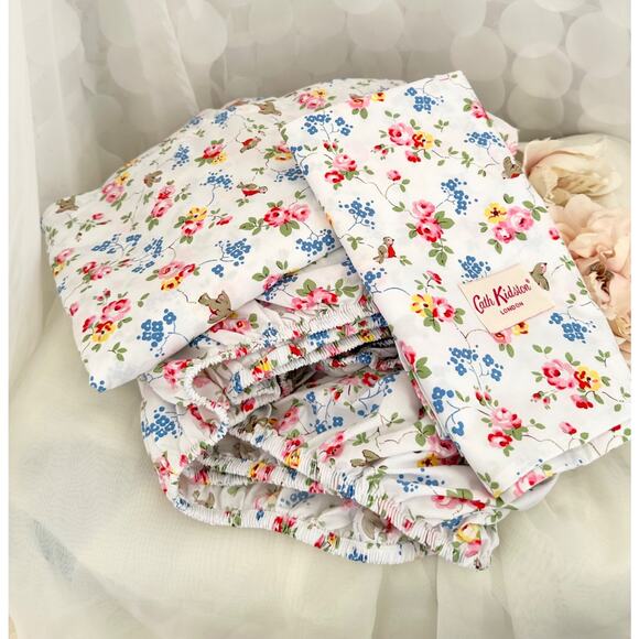 Cath Kidston London Bird Floral Multi TWIN X LONG 3 piece set New no tags. - Picture 2 of 6